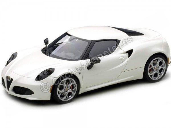 Cochesdemetal.es 2013 Alfa Romeo 4C Bianco Madreperla 1:18 AUTOart 70188