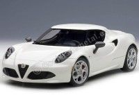 Cochesdemetal.es 2013 Alfa Romeo 4C Bianco Madreperla 1:18 AUTOart 70188