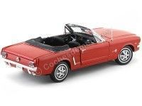 Cochesdemetal.es 1964 Ford Mustang 1-2 Cabrio Rojo 1:18 Welly 12519