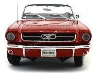 Cochesdemetal.es 1964 Ford Mustang 1-2 Cabrio Rojo 1:18 Welly 12519