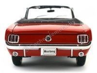 Cochesdemetal.es 1964 Ford Mustang 1-2 Cabrio Rojo 1:18 Welly 12519