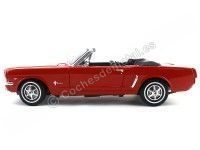 Cochesdemetal.es 1964 Ford Mustang 1-2 Cabrio Rojo 1:18 Welly 12519