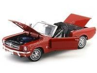 Cochesdemetal.es 1964 Ford Mustang 1-2 Cabrio Rojo 1:18 Welly 12519