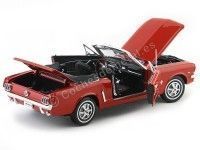 Cochesdemetal.es 1964 Ford Mustang 1-2 Cabrio Rojo 1:18 Welly 12519