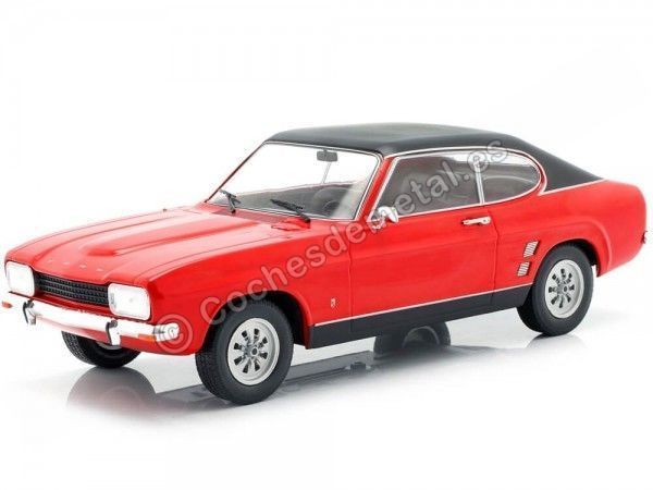 Cochesdemetal.es 1973 Ford Capri MK1 Rojo 1:18 MC Group 18083