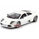 Cochesdemetal.es 2001 Lamborghini Murcielago Blanco Metalizado 1:18 Bburago 12022