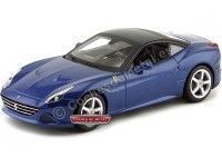 Cochesdemetal.es 2014 Ferrari California T Closed Top Azul 1:18 Bburago 16003