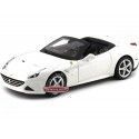 Cochesdemetal.es 2014 Ferrari California T Open Top Blanco 1:18 Bburago 16007