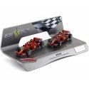 Cochesdemetal.es 2008 Set Ferrari F1 Team "Mundial de constructores" 1:43 Hot Wheels L8784