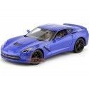 Cochesdemetal.es 2014 Chevrolet Corvette Stingray Z51 Azul 1:18 Maisto 31677