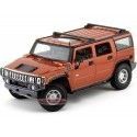 Cochesdemetal.es 2003 Hummer H2 SUV Naranja Metalizado 1:18 Maisto Premiere 36631