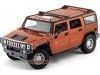 Cochesdemetal.es 2003 Hummer H2 SUV Naranja Metalizado 1:18 Maisto Premiere 36631