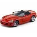 Cochesdemetal.es 2003 Dodge Viper SRT-10 Convertible Rojo 1:18 Motor Max 73137