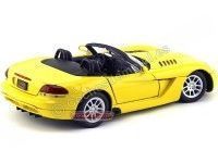 Cochesdemetal.es 2003 Dodge Viper SRT-10 Convertible Amarillo 1:18 Motor Max 73137