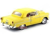 Cochesdemetal.es 1955 Chevrolet Bel Air Convertible Amarillo 1:18 Motor Max 73184
