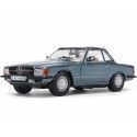 Cochesdemetal.es 1977 Mercedes-Benz 350 SL W107 Hard Top Coupe Blue Grel 1:18 Sun Star 4666