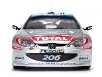 Cochesdemetal.es 2002 Peugeot 206 WRC Rally Gran Bretaña 1:18 Sun Star 3854