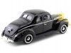 CARSDEMETAL.ES 1940 Ford Deluxe Black avec des flammes 1:18 MOTEUR MAX 73108