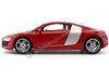 Cochesdemetal.es 2008 Audi R8 Rojo Metalizado 1:18 Maisto Premiere 36143