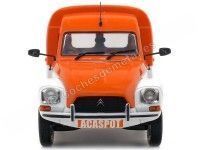 Cochesdemetal.es 1984 Citroen Acadiane "Acaspot" Blanco-Naranja 1:18 Solido S1800404