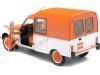 Cochesdemetal.es 1984 Citroen Acadiane "Acaspot" Blanco-Naranja 1:18 Solido S1800404