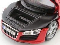 Cochesdemetal.es 2008 Audi R8 Rojo Metalizado 1:18 Maisto Premiere 36143