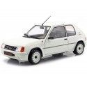 Cochesdemetal.es 1987 Peugeot 205 Rallye Phase 1 White 1:18 Solido S1801701