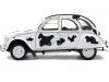 Cochesdemetal.es 1985 Citroen 2CV6 BZH Dolly "Vache" Negro/Blanco 1:18 Solido S1850028