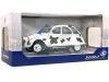 Cochesdemetal.es 1985 Citroen 2CV6 BZH Dolly "Vache" Negro/Blanco 1:18 Solido S1850028