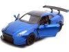 Cochesdemetal.es 2012 Nissan GT-R (R35) Ben Sopra "Fast & Furious 8" Blue/Black 1:24 Jada Toys 98271/253203014