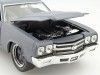 Cochesdemetal.es 1970 Chevrolet Chevelle SS "Fast and Furious IV" Gris Mate 1:24 Jada Toys 97835 253203002