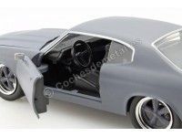 Cochesdemetal.es 1970 Chevrolet Chevelle SS "Fast and Furious IV" Gris Mate 1:24 Jada Toys 97835 253203002