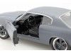 Cochesdemetal.es 1970 Chevrolet Chevelle SS "Fast and Furious IV" Gris Mate 1:24 Jada Toys 97835 253203002