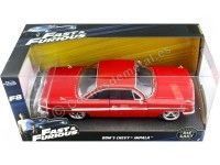 Cochesdemetal.es 1970 Chevrolet Impala "Fast & Furious 8" Red 1:24 Jada Toys 98426/253203051