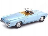 Cochesdemetal.es 1953 Lancia Aurelia PF200 C Spider Bleu clair 1:18 BOS-Models 374