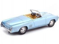 Cochesdemetal.es 1953 Lancia Aurelia PF200 C Spider Light Blue 1:18 BoS-Models 374