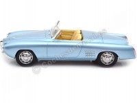 Cochesdemetal.es 1953 Lancia Aurelia PF200 C Spider Bleu clair 1:18 BOS-Models 374