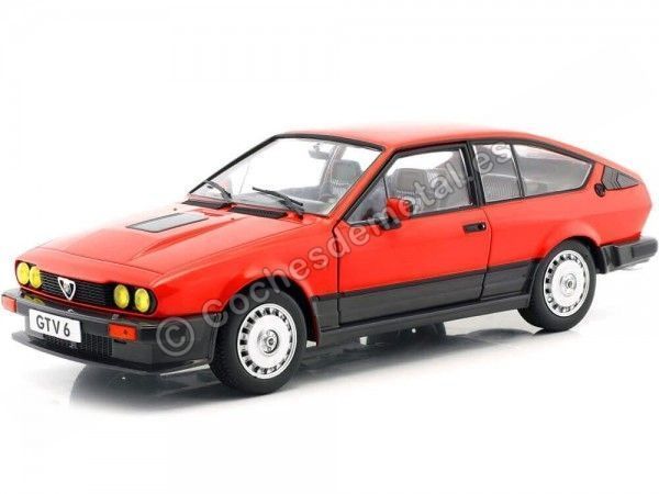 Cochesdemetal.es 1984 Alfa Romeo GTV6 Rojo 1:18 Solido S1802301