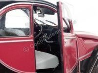 Cochesdemetal.es 1982 Citroen 2CV6 Charleston Rojo/Negro 1:18 Solido S1805013