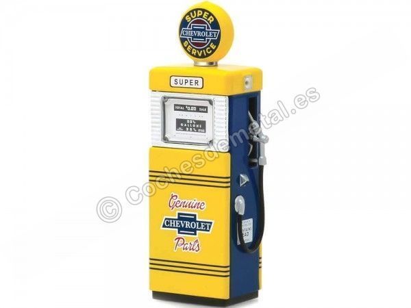 Cochesdemetal.es 1951 Surtidor Wayne 505 Gas Pump Chevrolet Super Service 1:18 Greenlight 14060B