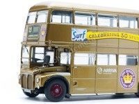 Cochesdemetal.es 1986 Routemaster London Bus The Queen Golden Jubilee 50th 1:24 Sun Star 2942