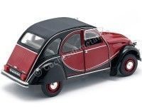 Cochesdemetal.es 1982 Citroen 2CV6 Charleston Rojo/Negro 1:18 Solido S1805013