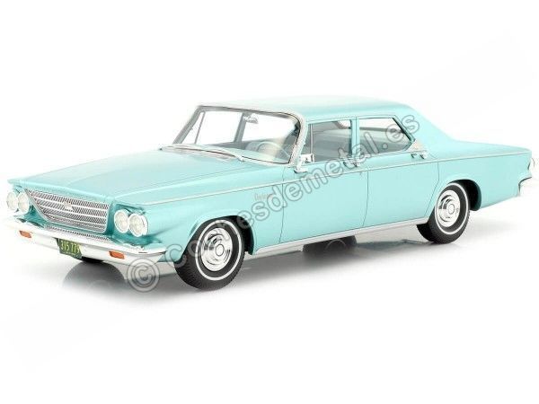 Cochesdemetal.es 1963 Chrysler Newport 4-Puerta Sedan Metallic Green 1:18 BOS-Models 315