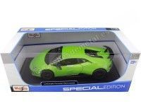 Cochesdemetal.es 2017 Lamborghini Huracan Performante Verde Perla Metalizado 1:18 Maisto 31391