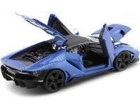 Cochesdemetal.es 2016 Lamborghini Centenario LP-770 Azul Metalizado 1:18 Maisto 31386