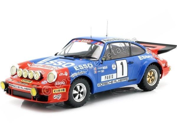 Cochesdemetal.es 1979 Porsche 911 Carrera RS Gr.4 Rallye Monte Carlo 1:18 IXO Models RMC026