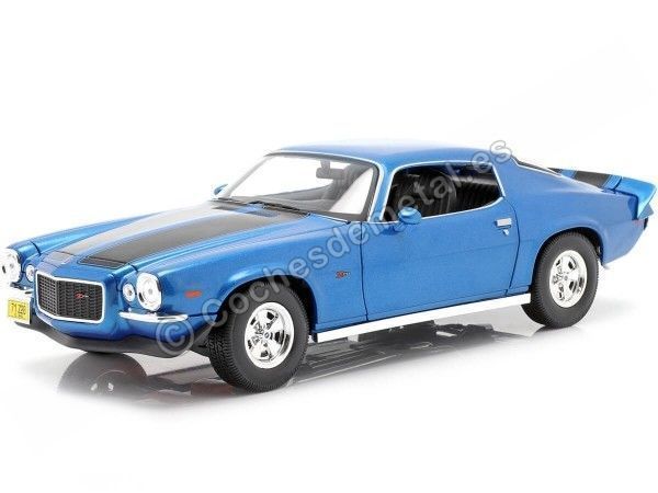 Cochesdemetal.es 1971 Chevrolet Camaro Azul 1:18 Maisto 31131