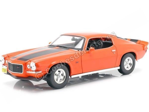 Cochesdemetal.es 1971 Chevrolet Camaro Naranja 1:18 Maisto 31131