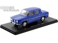 Cochesdemetal.es 1968 Renault 8 R8 TS Azul "Coches Inolvidables" 1:24 Editorial Salvat ES02