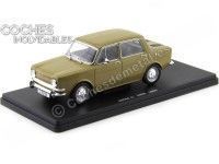 CARSDEMETAL.ES 1969 SIMCA 1000 JAUNE "CARRES INFETTABLE" 1:24 Editorial Salvat ES06